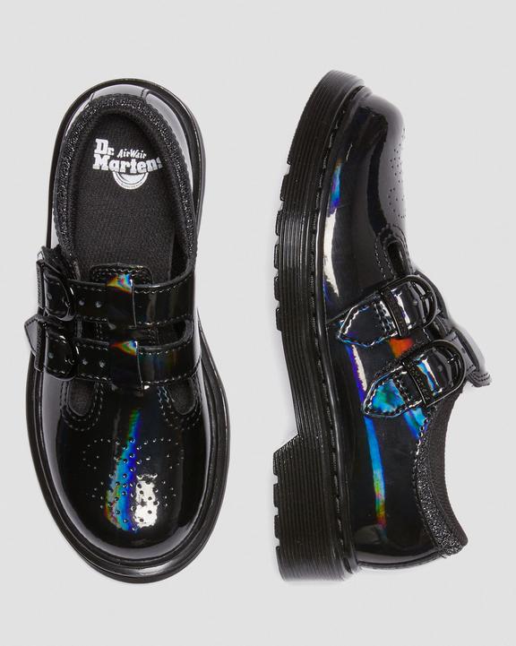 Junior 8065 Rainbow Patent Leather Mary Jane Shoes