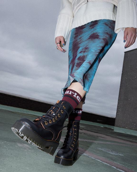 Leona Women's Vintage Smooth Leather Heeled Boots