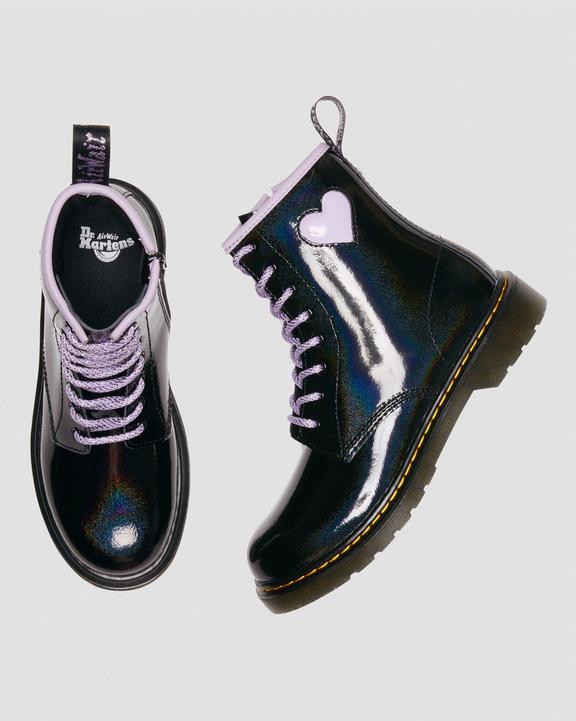 Youth 1460 Shimmer Heart Lace Up Boots