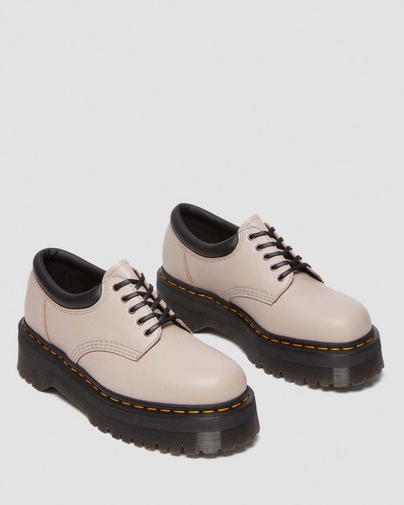 8053 Pisa Leather Platform Casual Shoes
