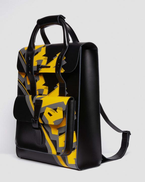 Airwair Print Leather Backpack