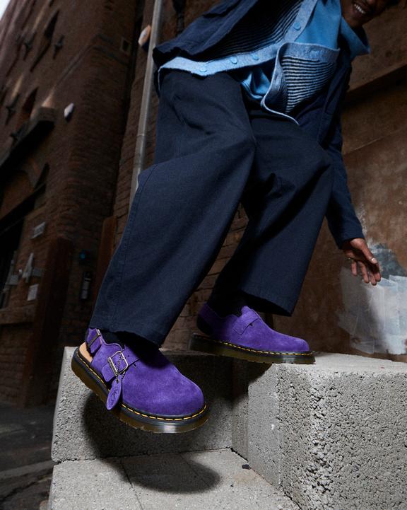 Jorge Made in England Suede Slingback Mules