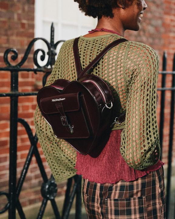 Vegan Heart Shaped Backpack