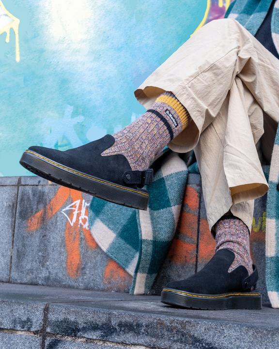 Carlson Suede Casual Slingback Mules