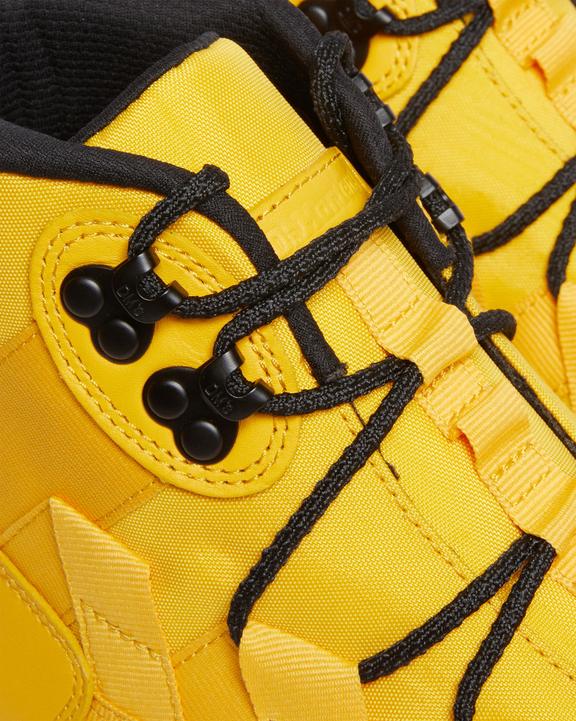 Boury Nylon & Leather Casual Boots