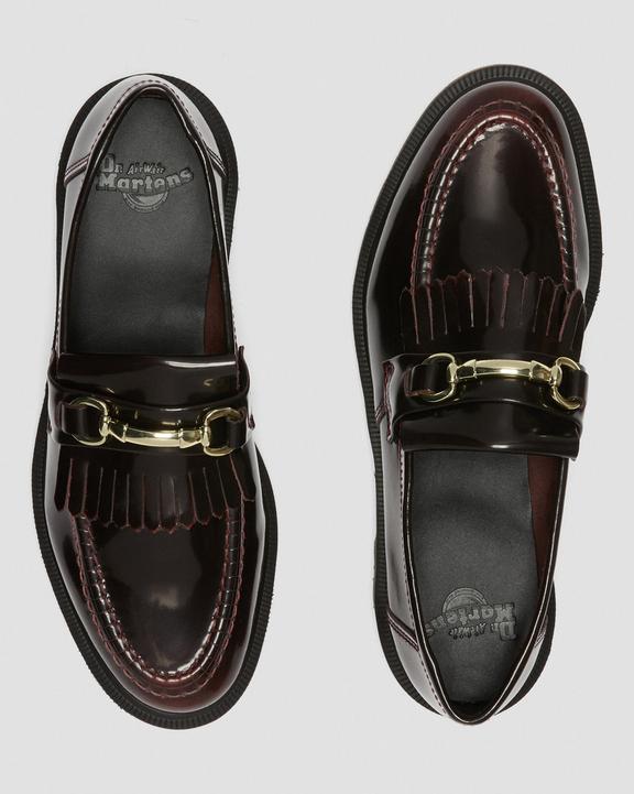 Adrian Snaffle Smooth Leather Kiltie Loafers
