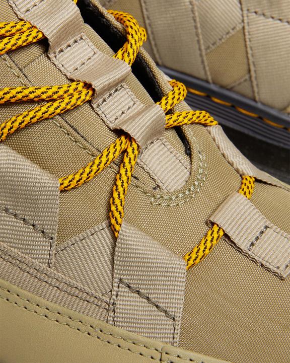 Boury Nylon & Leather Casual Boots