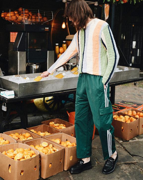 Adrian Snaffle Pebble Grain Leather Kiltie Loafers