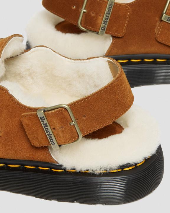Jorge Made in England Shearling Slingback Mules