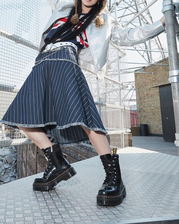 Jadon II Boot Hardware Buttero Leather Platforms