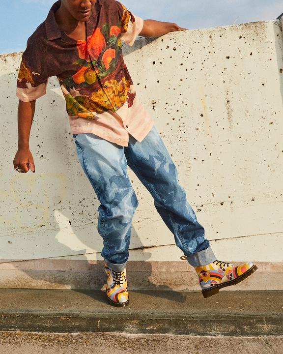 Vegan 1460 Retro Kemble Lace Up Boots