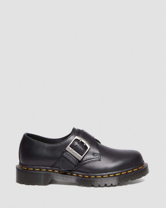 1461 Buckle Pull Up Leather Oxford Shoes