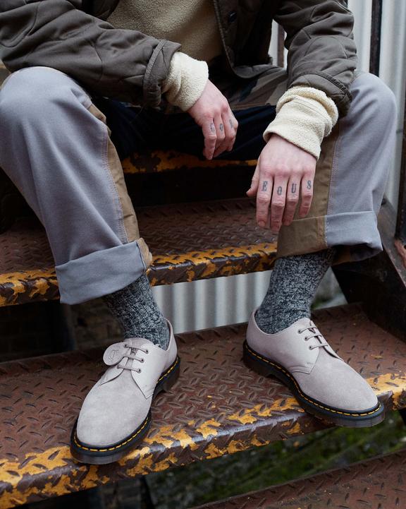 1461 Made in England Suede Oxford Shoes