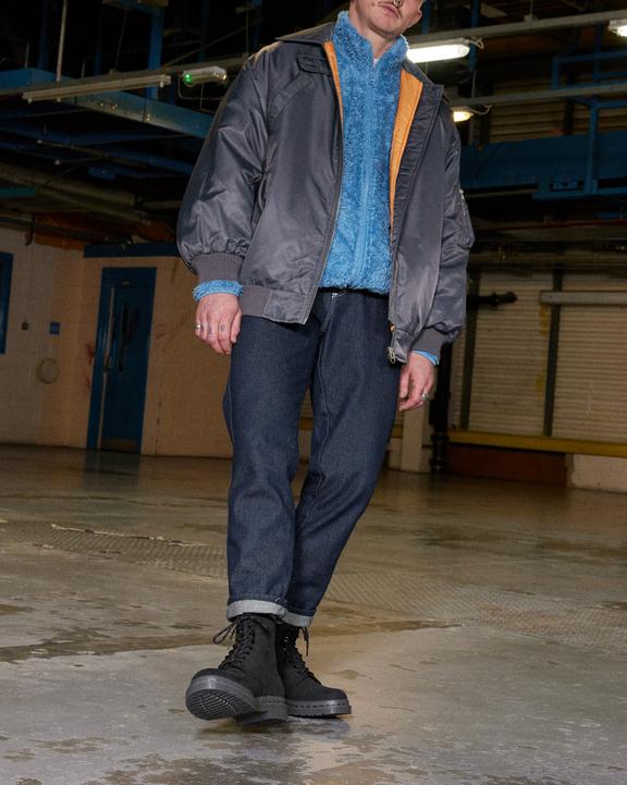 1460 Mono Milled Nubuck Leather Lace Up Boots