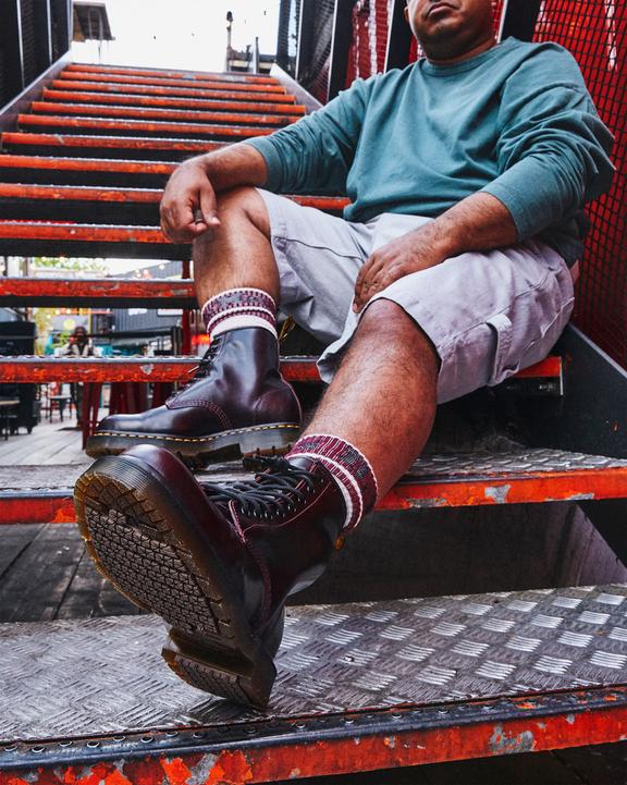 1460 Slip Resistant Atlas Leather Lace Up Boots