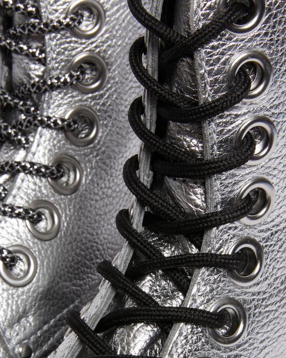 Jadon Max Boot Metallic Leather Platforms