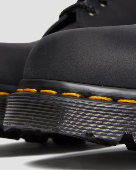 1461 Waxed Full Grain Leather Oxford Shoes