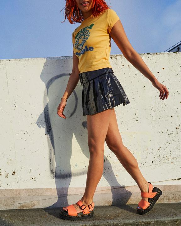 Voss Pisa Leather Strap Sandals