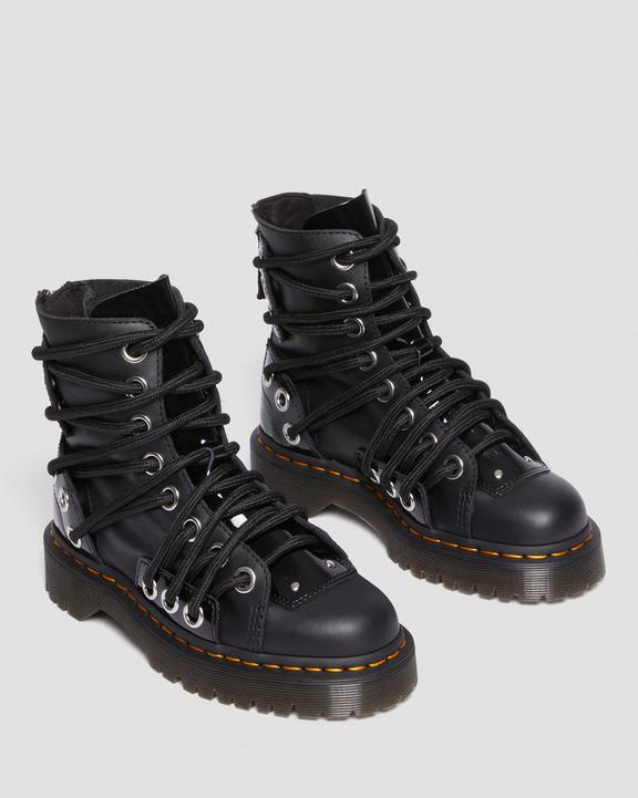 Daria Bex Lace Up Leather Boots