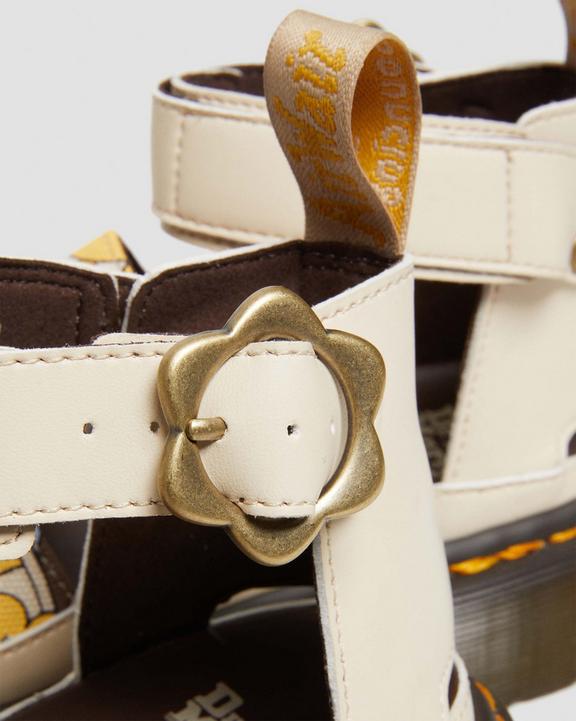 Vegan Clarissa II Retro Canvas Platform Strap Sandals