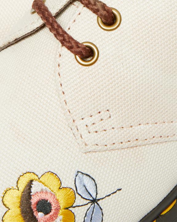 Vegan 1461 Retro Canvas Platform Shoes