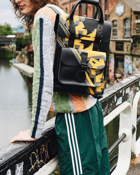 Airwair Print Leather Backpack