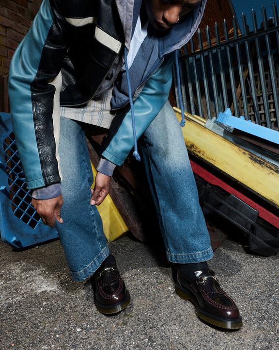 Adrian Snaffle Smooth Leather Kiltie Loafers