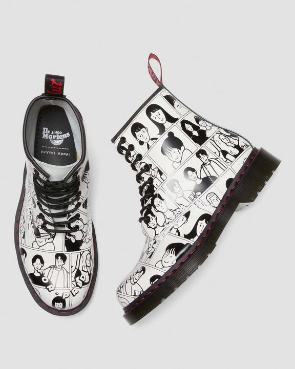 1460 Pride with Fuyuki Kanai Leather Lace Up Boots