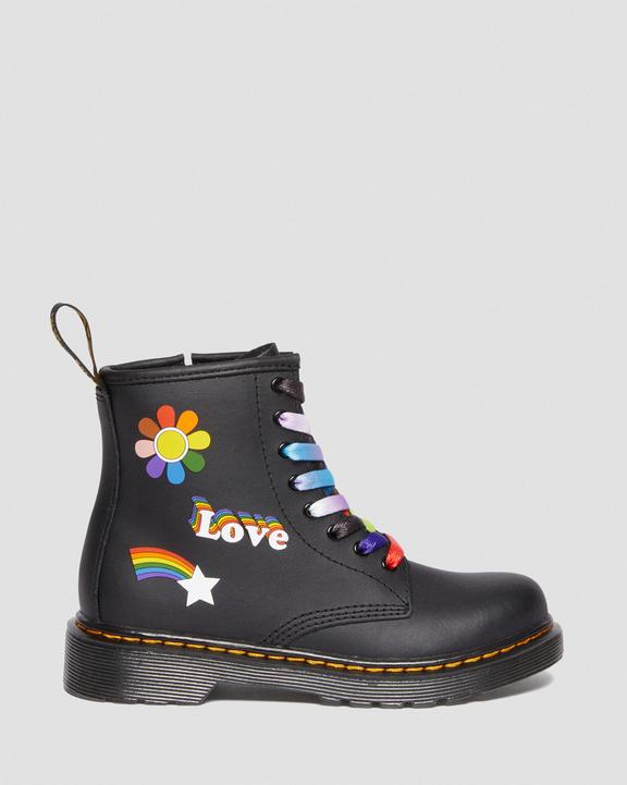 Junior 1460 For Pride Leather Lace Up Boots