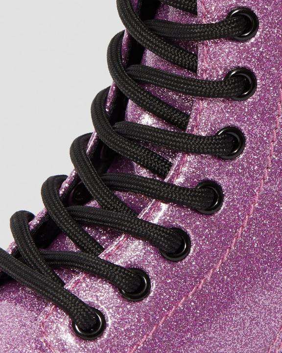 Junior 1460 Glitter Lace Up Boots