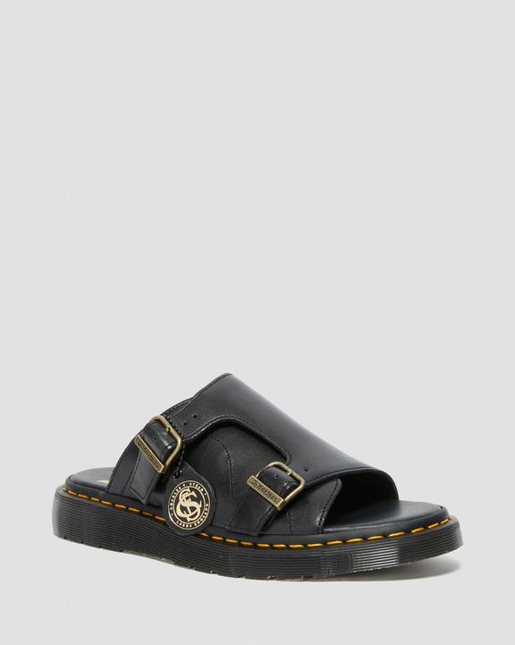 Dayne Made in England Leather Slide Sandals