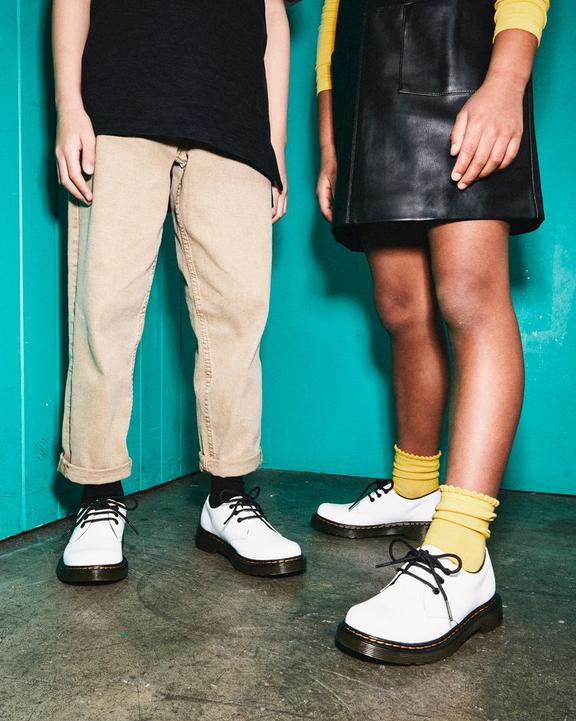 Junior 1461 Leather Lace Up Shoes