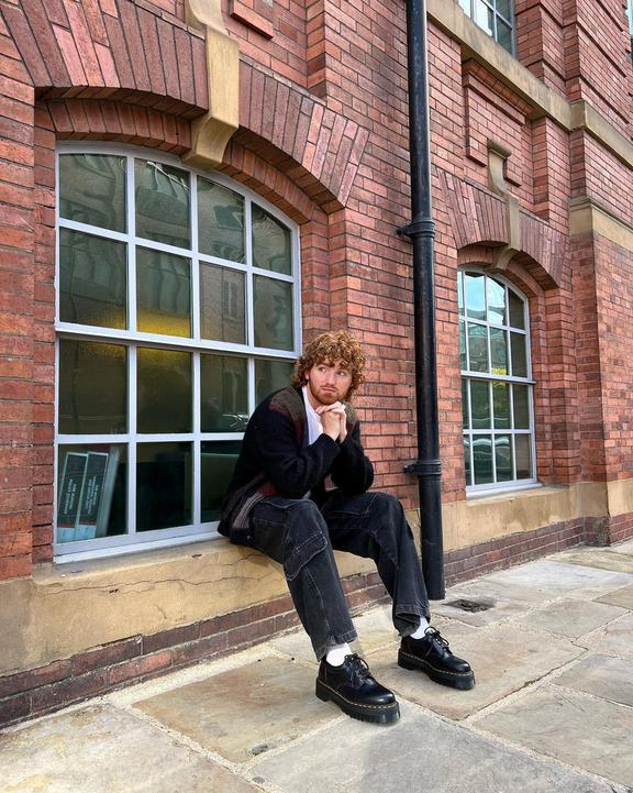 8053 Leather Platform Casual Shoes