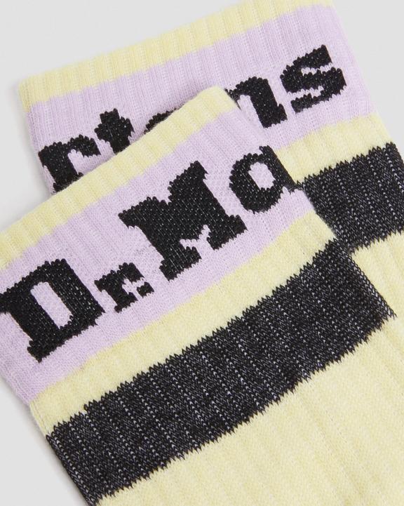 Athletic Logo Organic Cotton Blend Socks