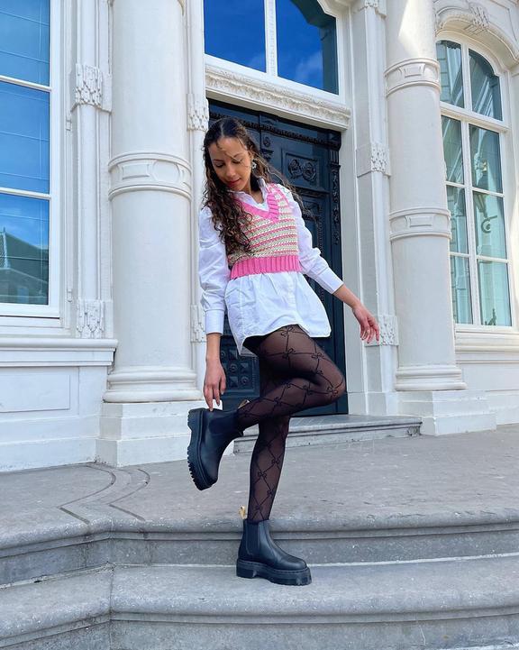 Vegan 2976 Felix Platform Chelsea Boots