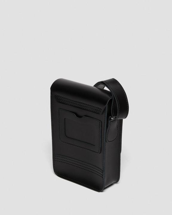 Leather Vertical Crossbody Bag