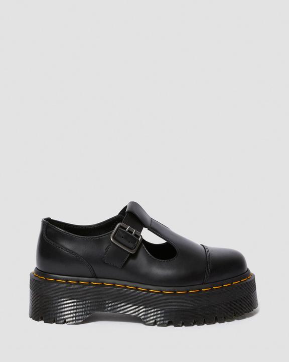 Bethan Polished Smooth Leather Platform Shoes