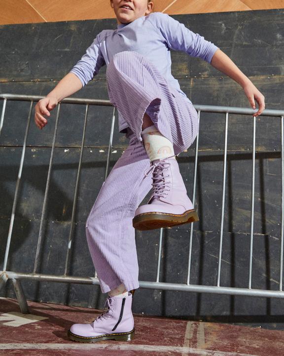 Youth 1460 Romario Leather Lace Up Boots