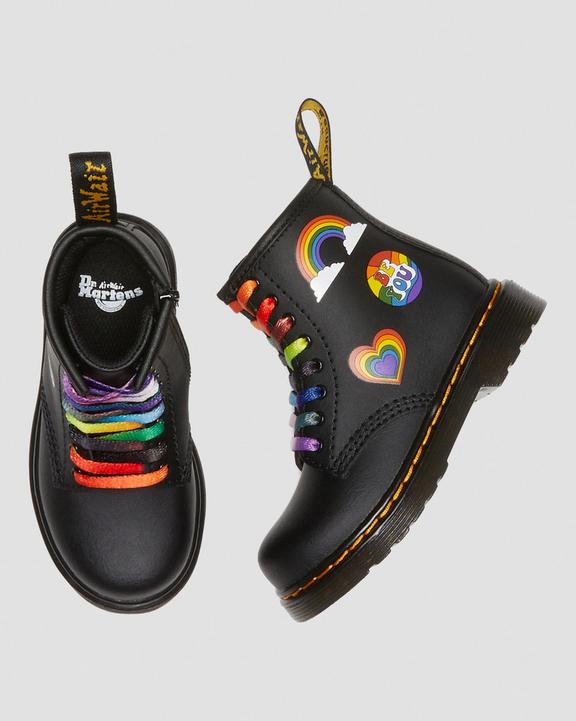 Toddler 1460 For Pride Leather Lace Up Boots