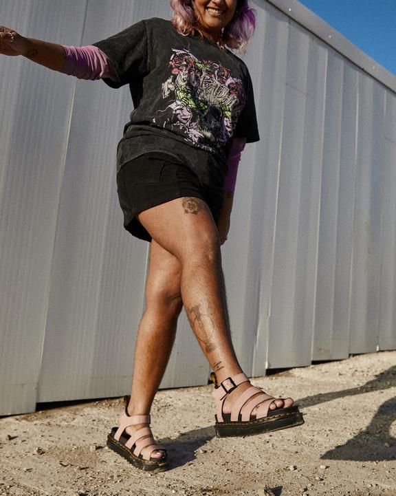 Blaire Women's Pisa Leather Strap Sandals