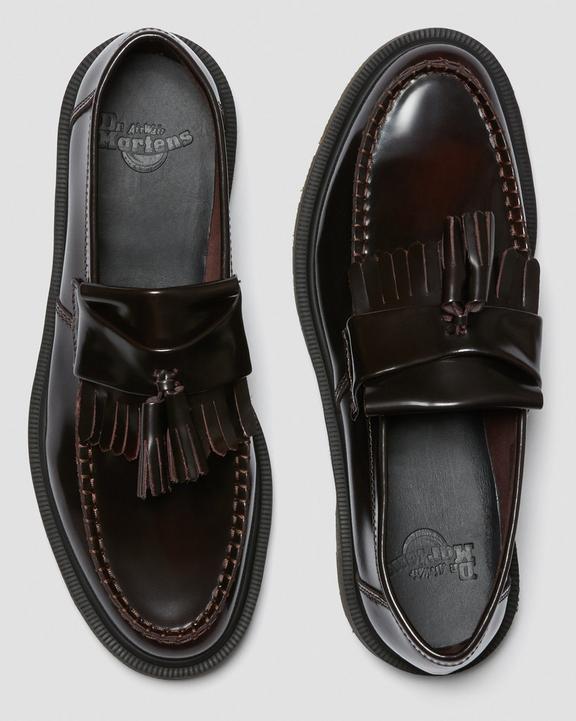 Adrian Arcadia Leather Tassel Loafers
