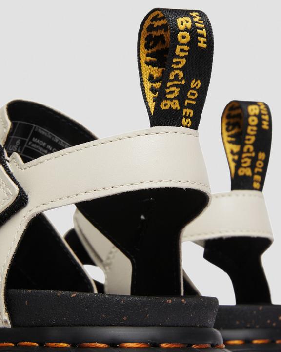 Ricki Nappa Lux Leather 3-Strap Platform Sandals