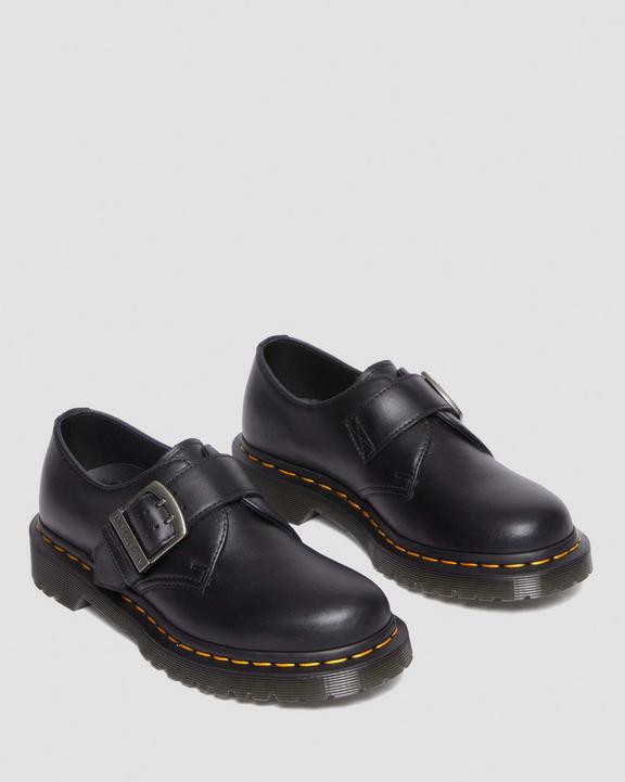 1461 Buckle Pull Up Leather Oxford Shoes