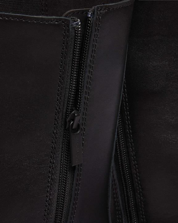 Audrick Tall Nappa Leather Platform Chelsea Boots