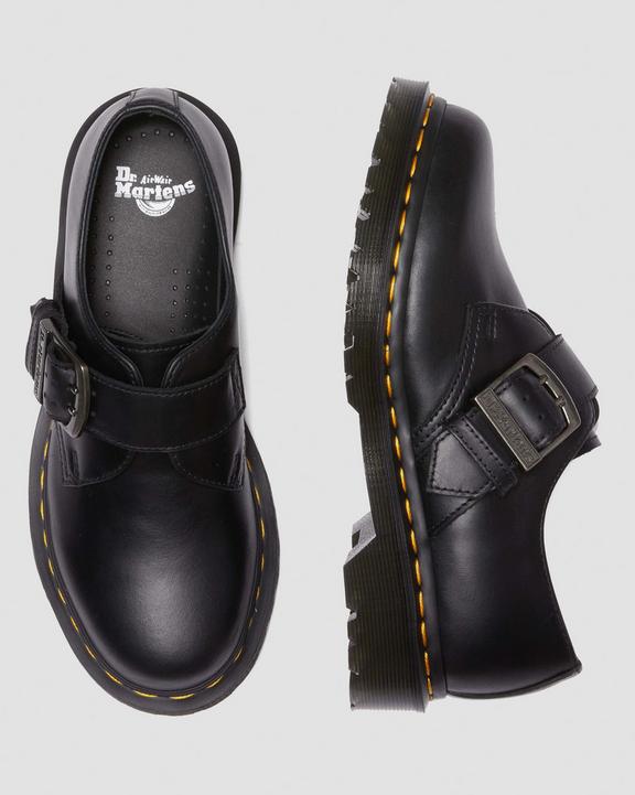 1461 Buckle Pull Up Leather Oxford Shoes