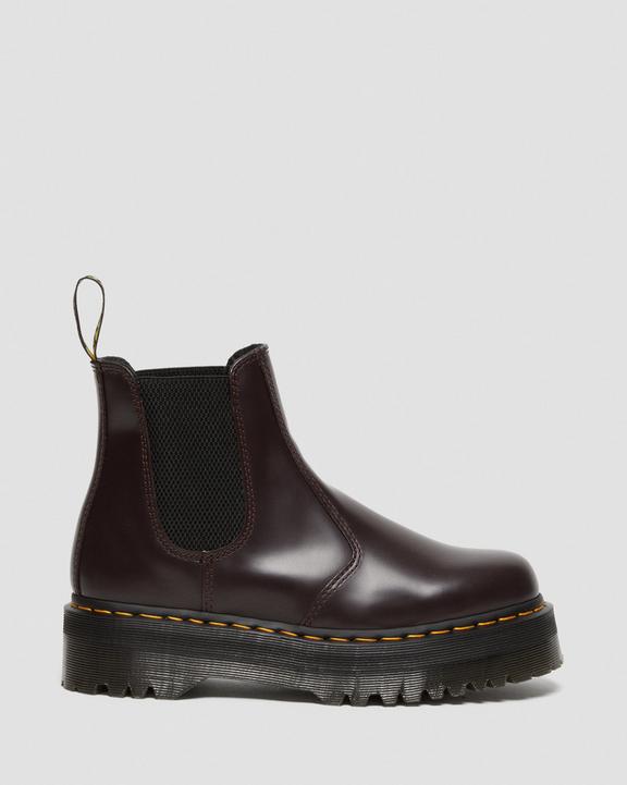 2976 Smooth Leather Platform Chelsea Boots