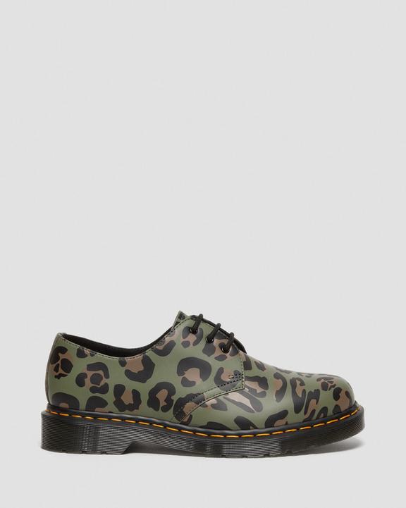 1461 Distorted Leopard Print Oxford Shoes