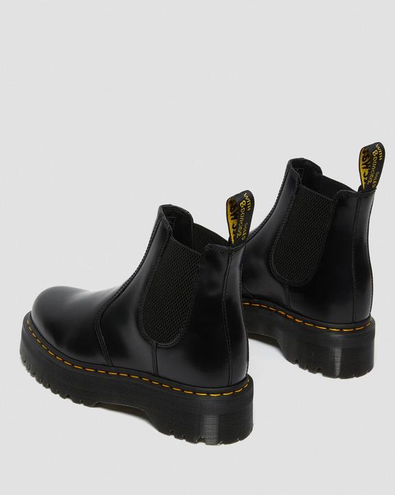 2976 Smooth Leather Platform Chelsea Boots