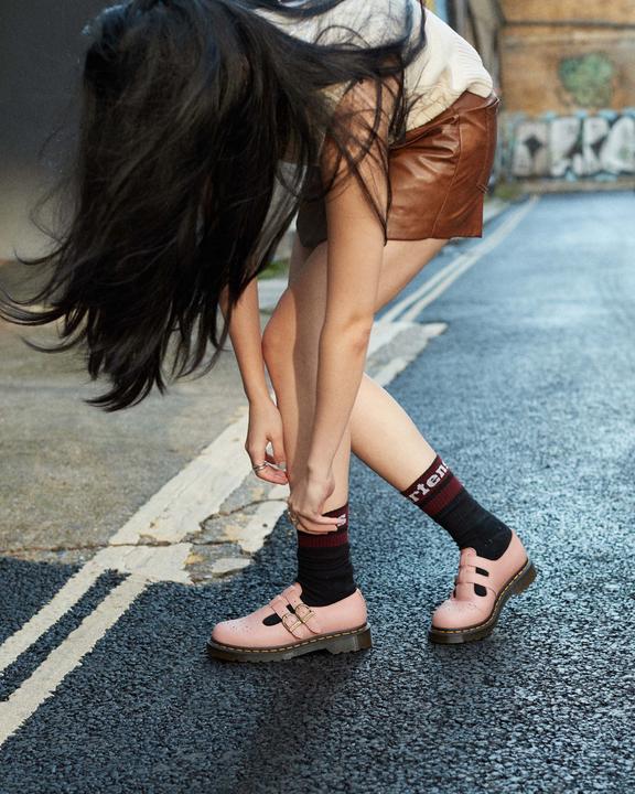 8065 Virginia Leather Mary Jane Shoes