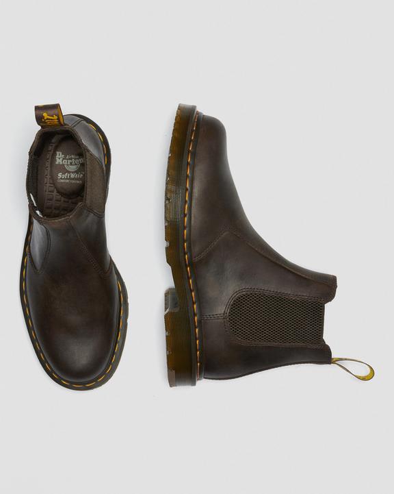 2976 Slip Resistant Leather Chelsea Boots